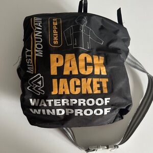 Misty Mountain Black Pack Jacket